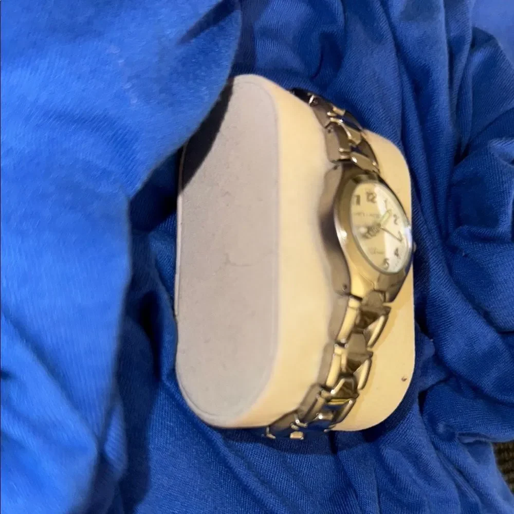 Vellaccio Silver Watch with White Dial